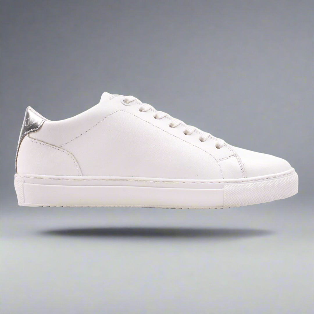 ALFA STAR White/Argento Leather