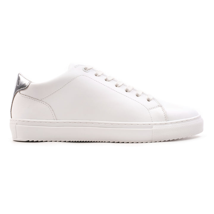 ALFA STAR White/Argento Leather