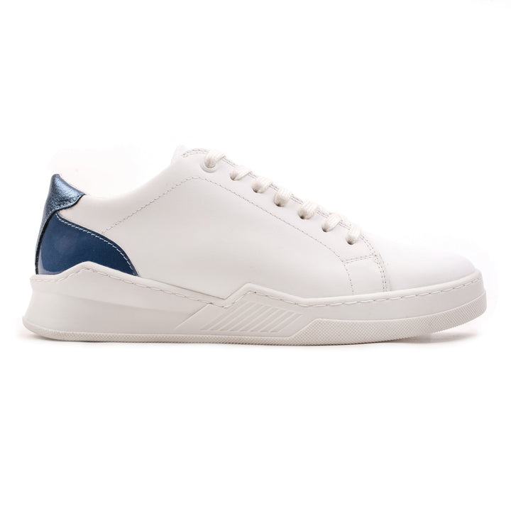 SPENCER CITY White/Blue Leather