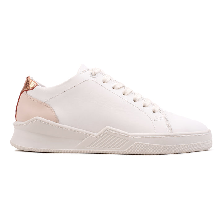 SPENCER CITY White/Pink Leather