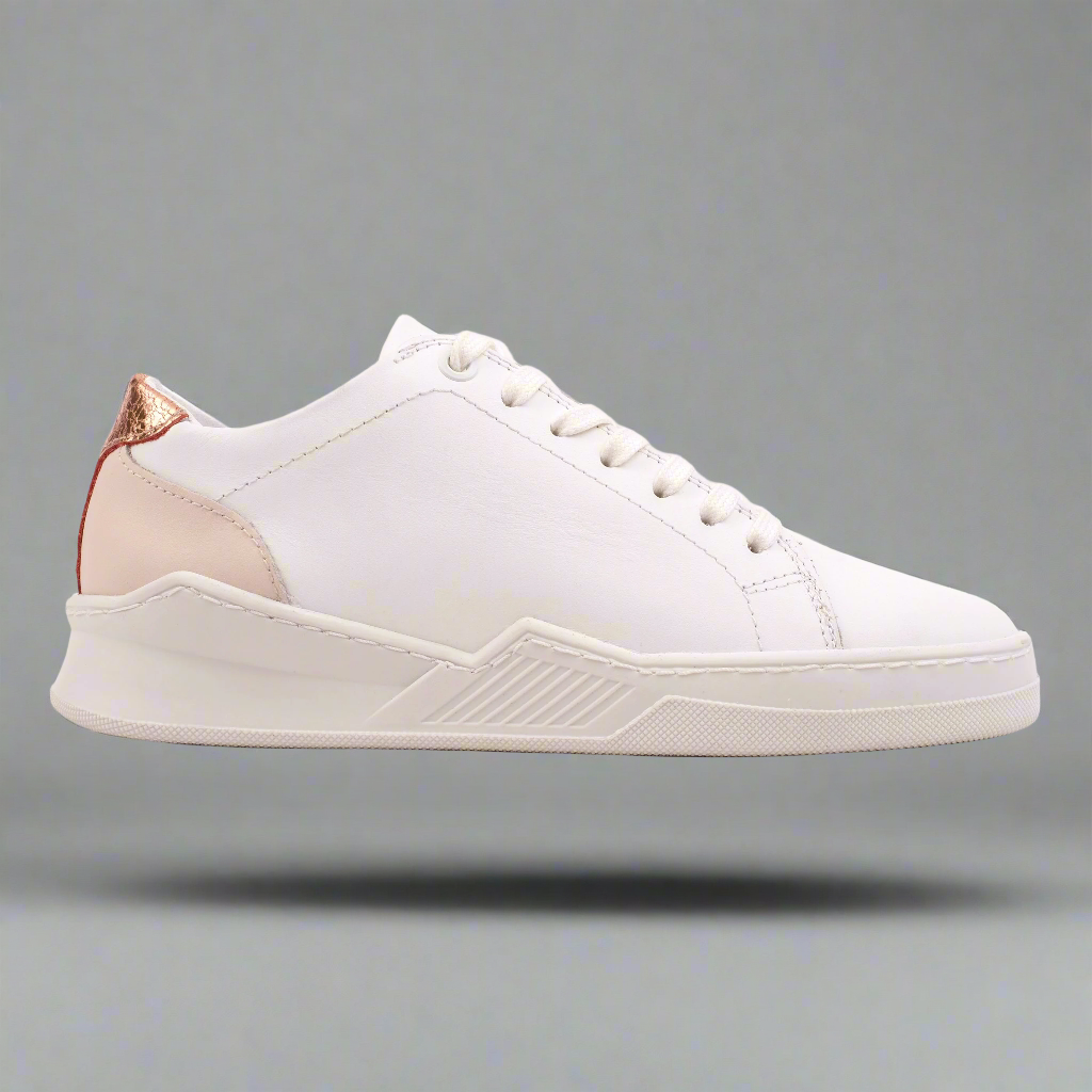 SPENCER CITY White/Pink Leather