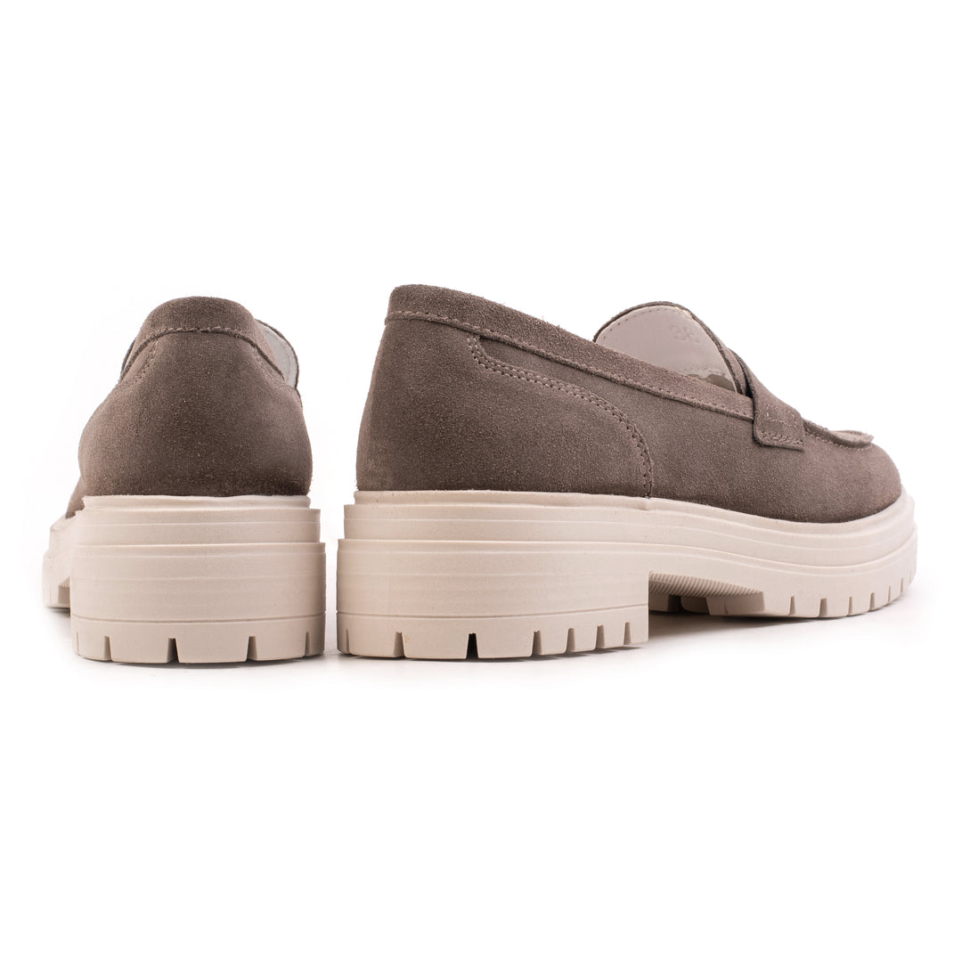 LEYTON LOAFER SADDLE Talpa Suede