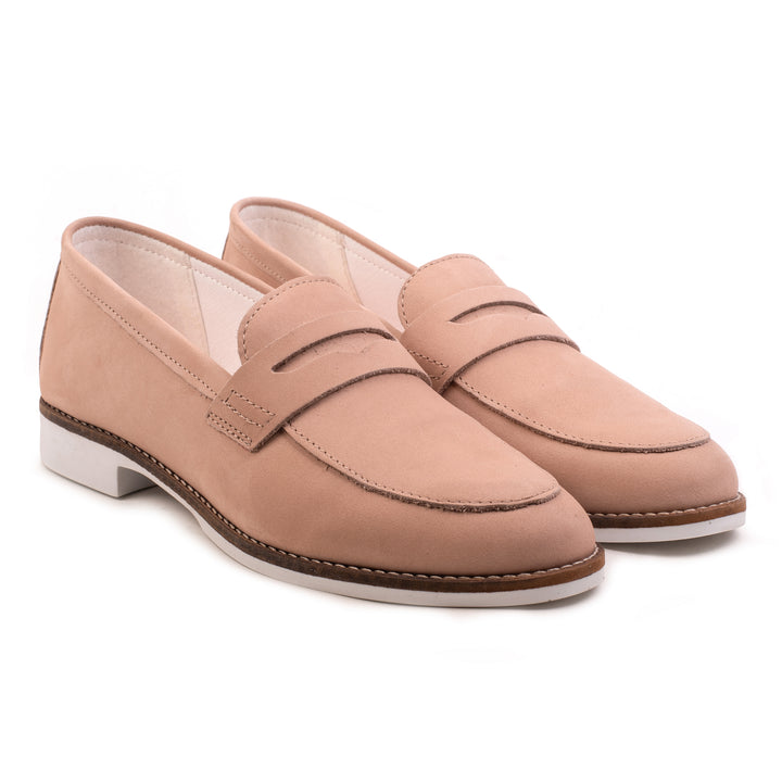 CODE LOAFER Lt Pink Leather