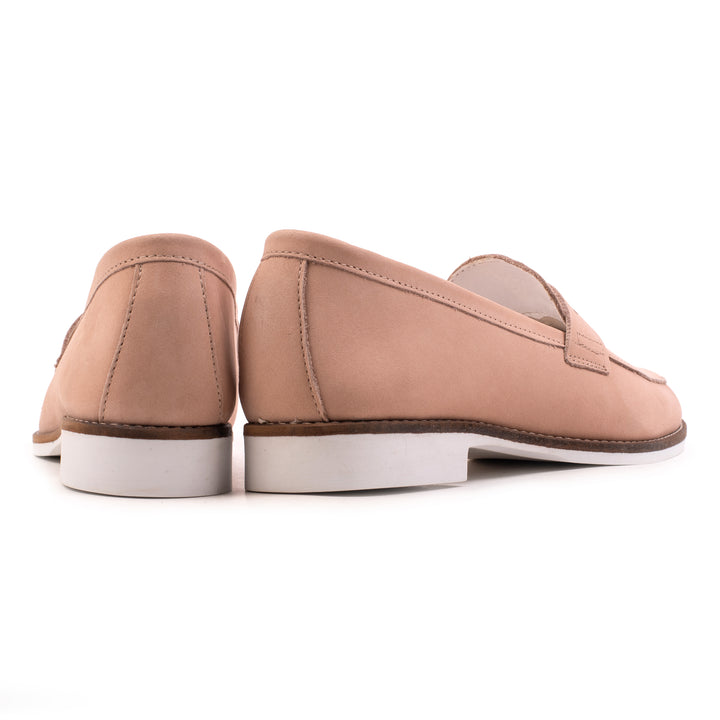 CODE LOAFER Lt Pink Leather