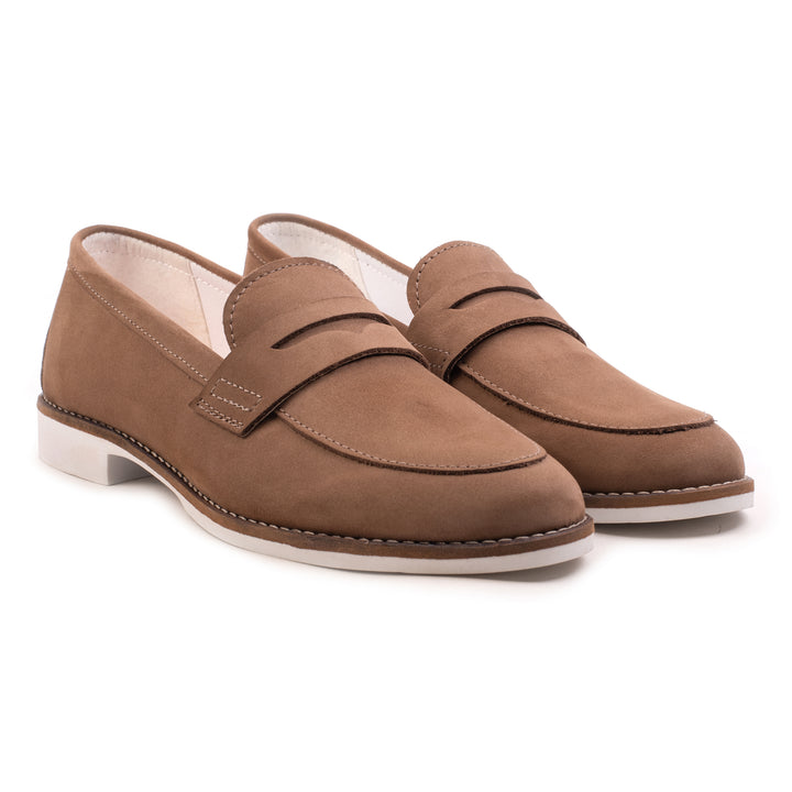 CODE LOAFER Lt Taupe Leather