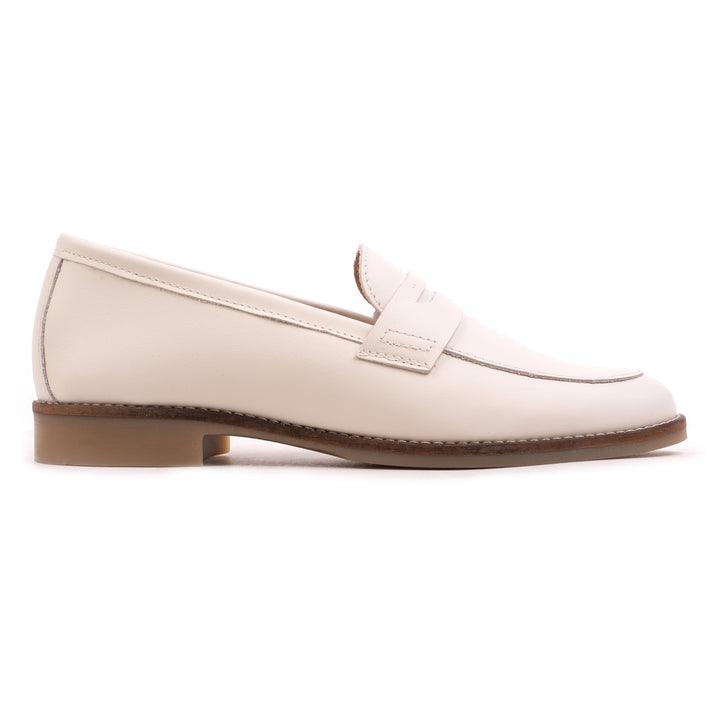 CODE LOAFER Off White Leather