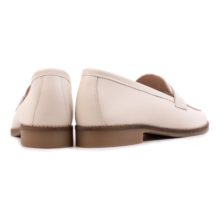 CODE LOAFER Off White Leather