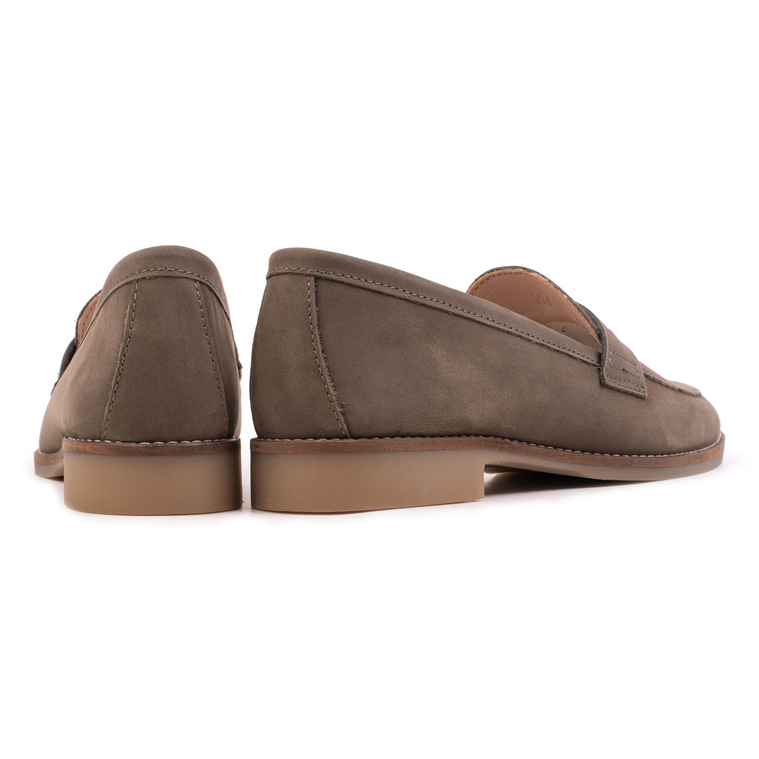 CODE LOAFER Khaki Nubuck