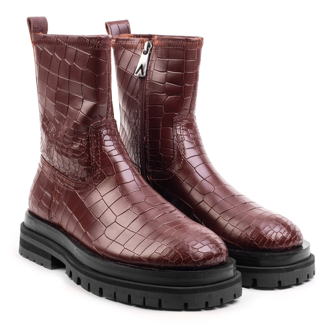 BADGER BOOT Tawny Leather