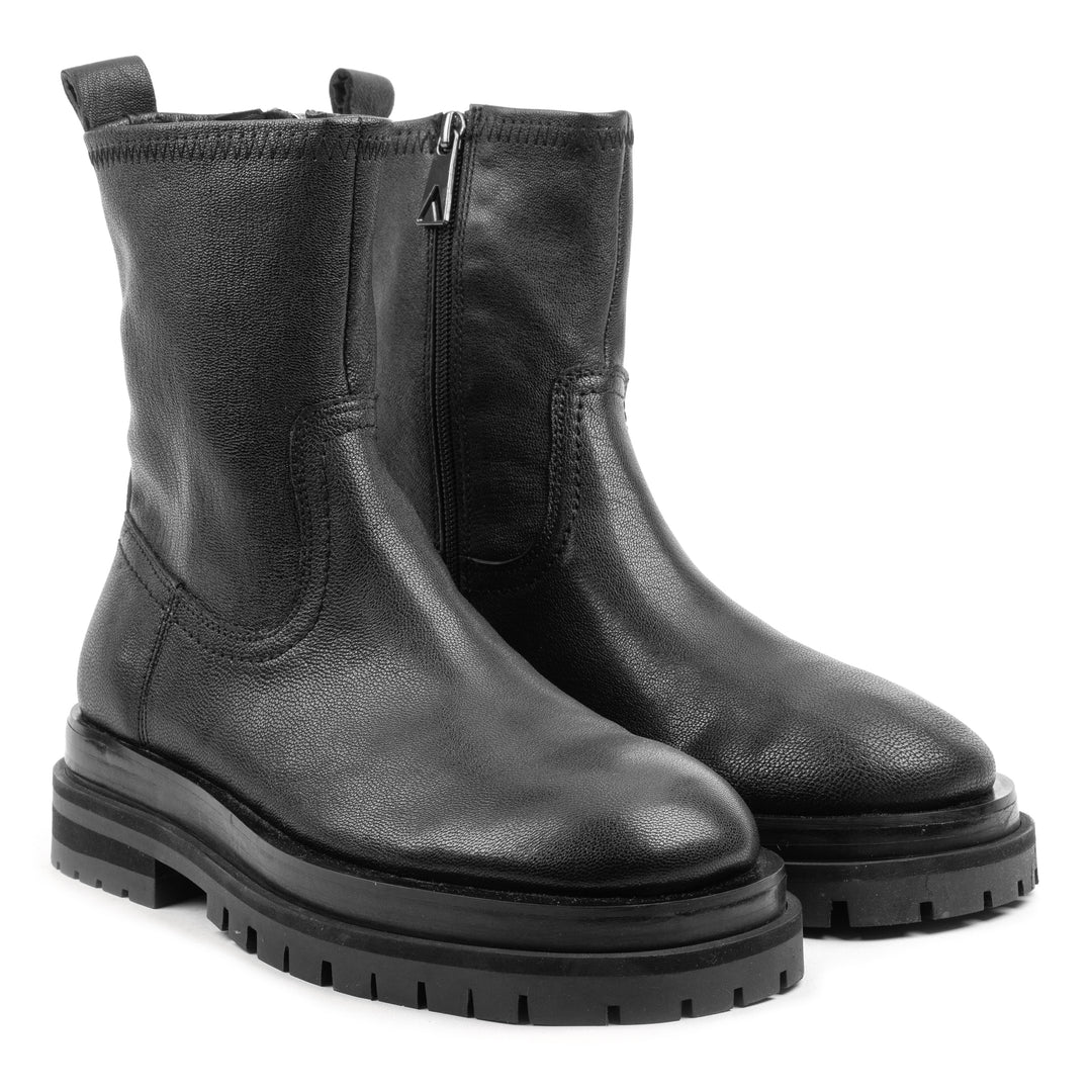 BADGER BOOT Black Leather