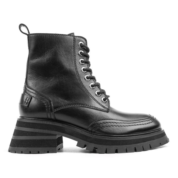 BUSTER BOOT Black Leather