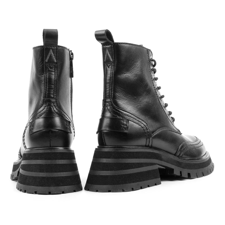 BUSTER BOOT Black Leather