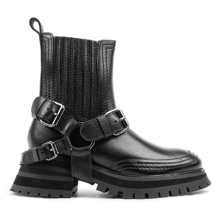 BRUCE CHELSEA BOOT Black Leather