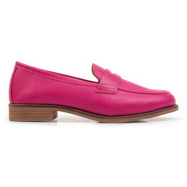 JADE LOAFER Fucsia Leather