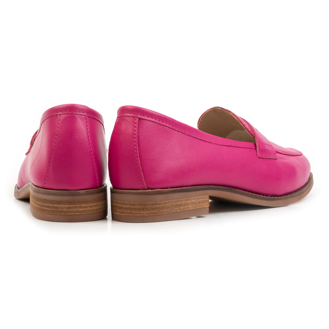 JADE LOAFER Fucsia Leather