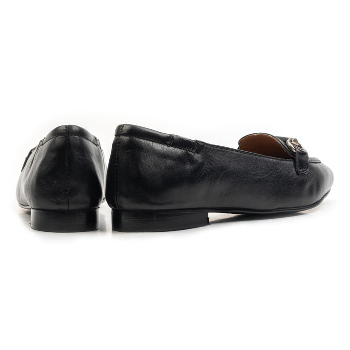 PILAR LOAFER Black Leather