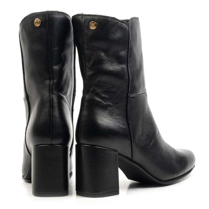 PERLA BOOT  Black Leather