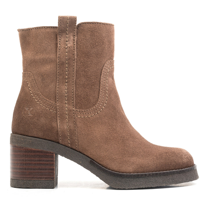 JAMILA ANKLE BOOT Brown Suede