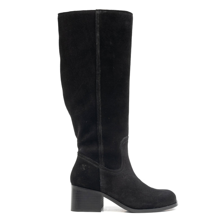 FREY HIGH BOOT Black Suede