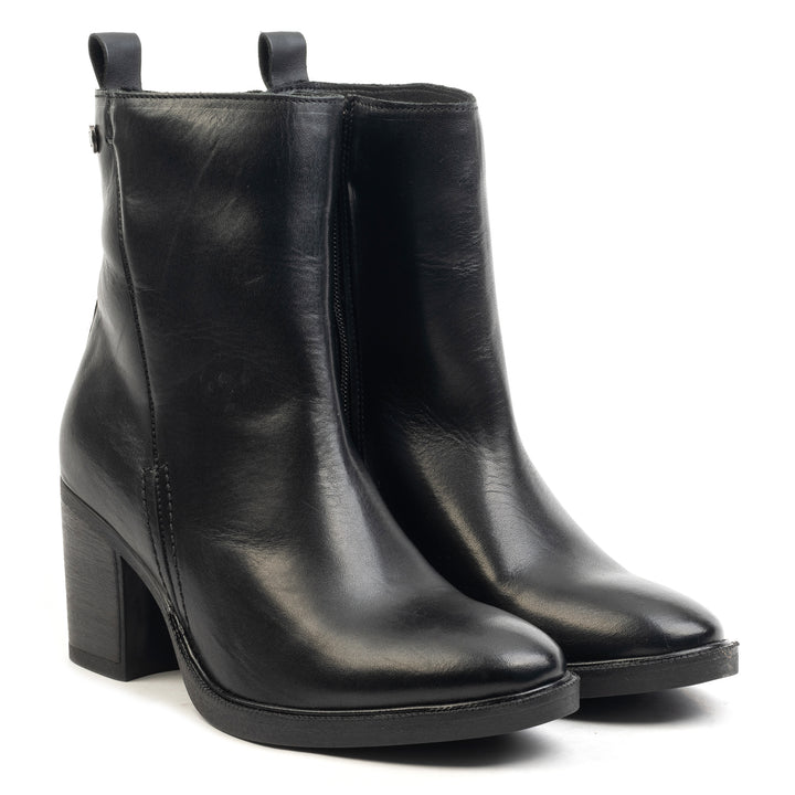 SIENNA ANKLE BOOT Black Leather