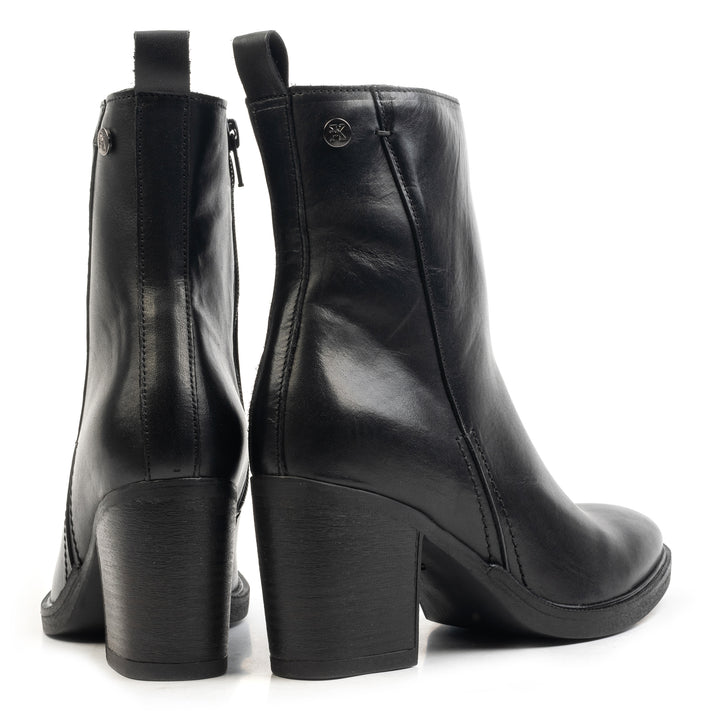 SIENNA ANKLE BOOT Black Leather