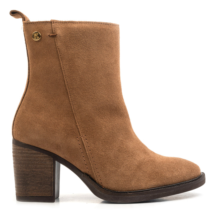 SIENNA ANKLE BOOT Taupe Suede