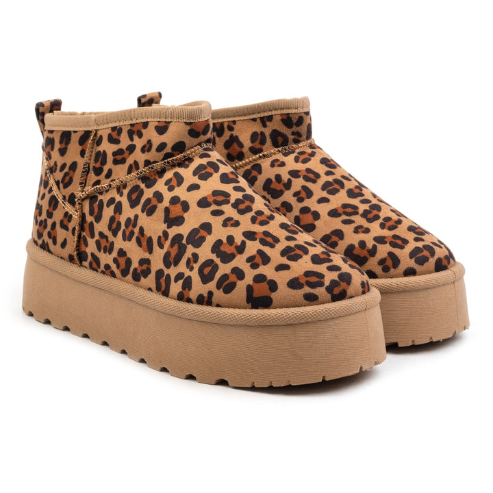 ISLA SHORT BOOT Leopard