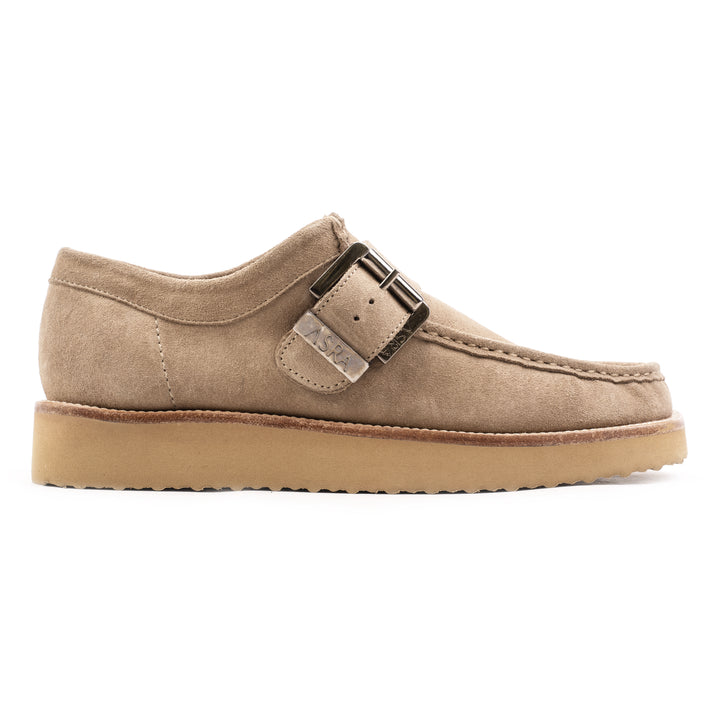 TOMMY SHOES Oatmeal Velour Leather