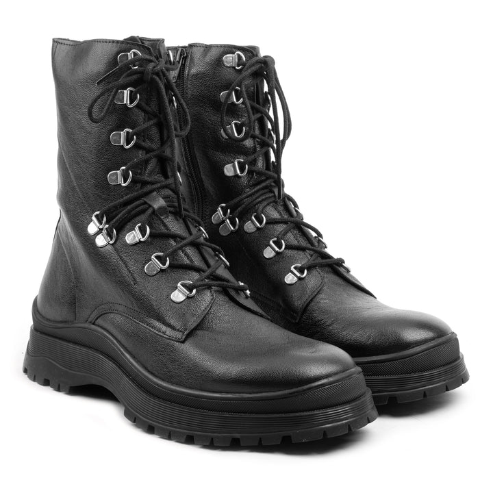 LAUREL BOOT Black Leather