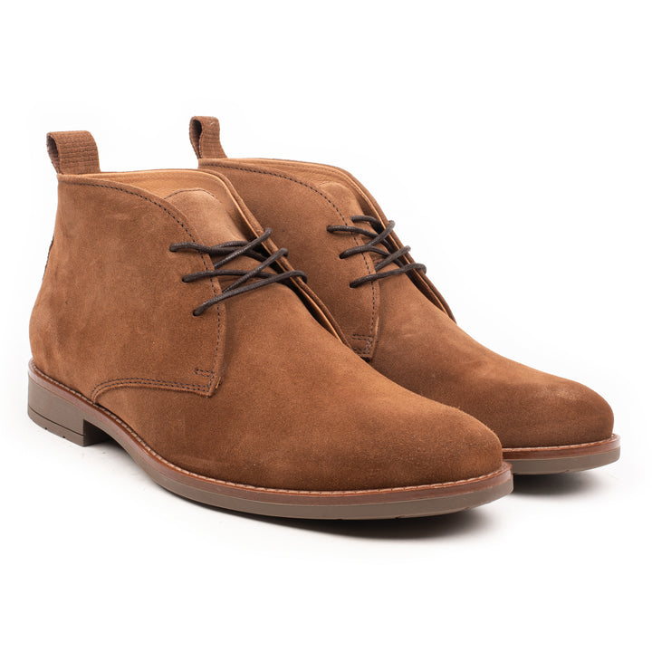 BATAVIA CHUCKA 2 Brown Leather Suede