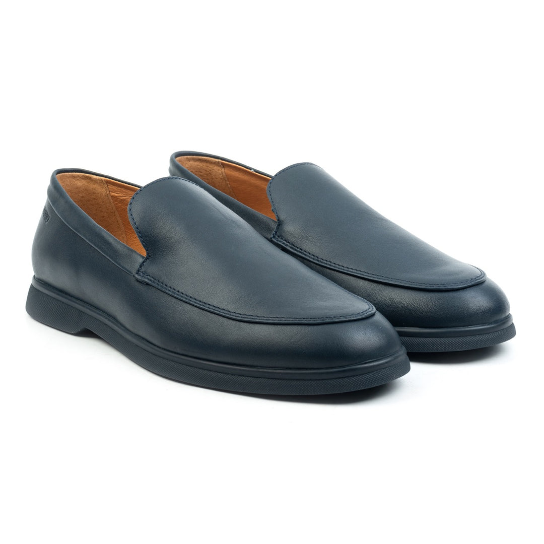 ACE LOAFER Dark Blue Leather