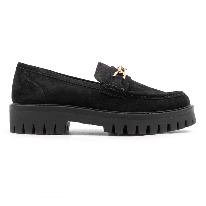 FOZA MEN LOAFER Black Velour