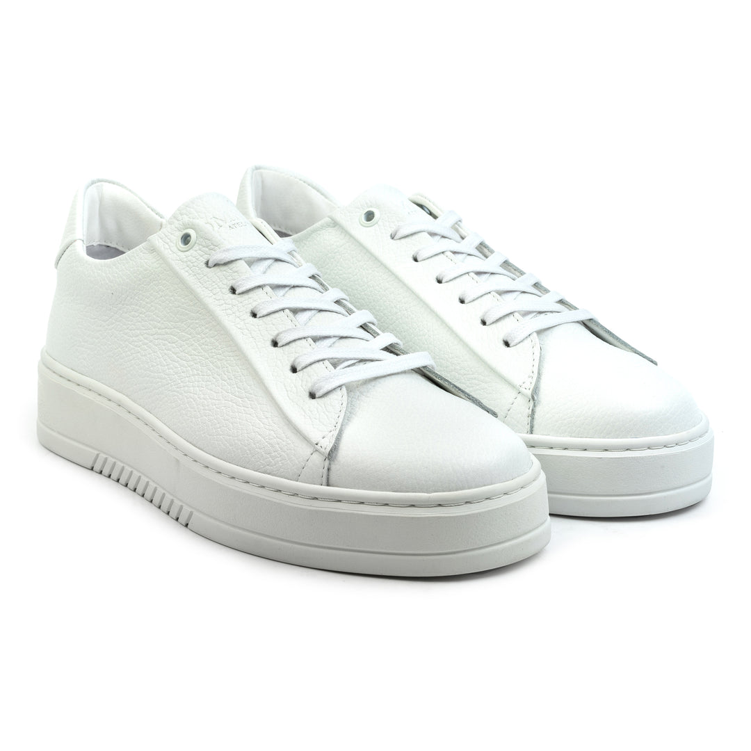 MILLER BASE White Leather