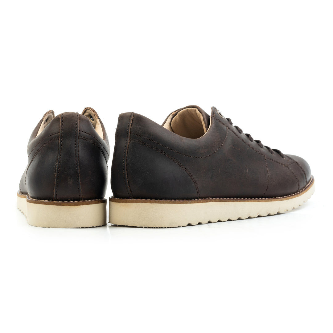 RAVAL SNEAKER ECO Brown Waxed Leather