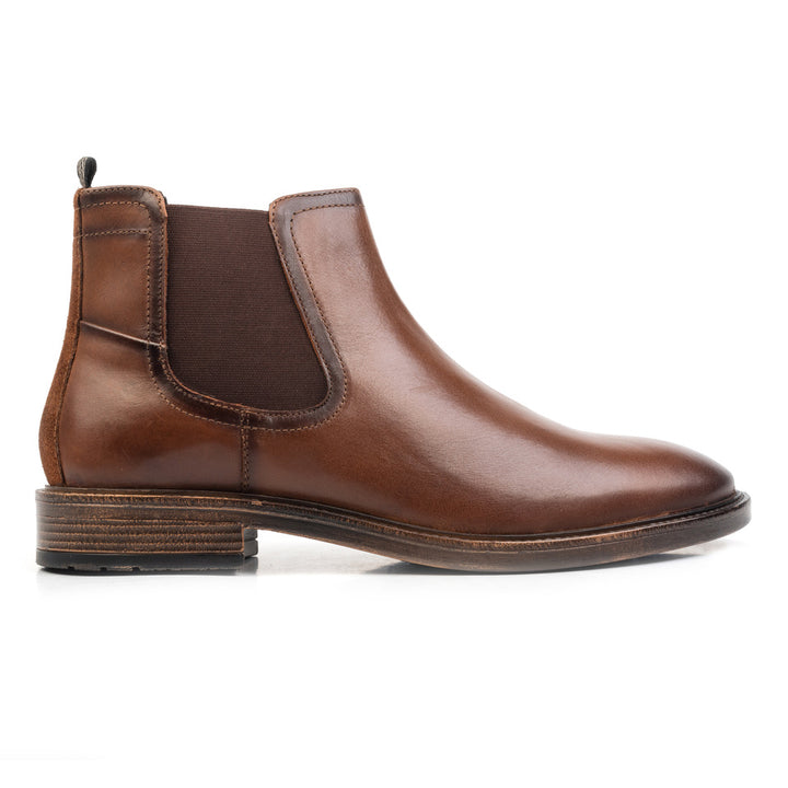 HUDSON CHELSEA BOOT Cognac Leather