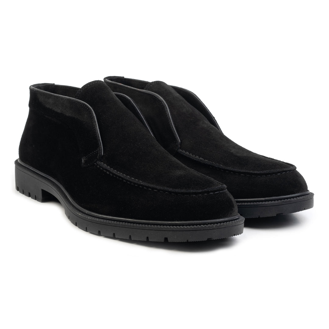 ADAM ANKLE BOOT Black Suede