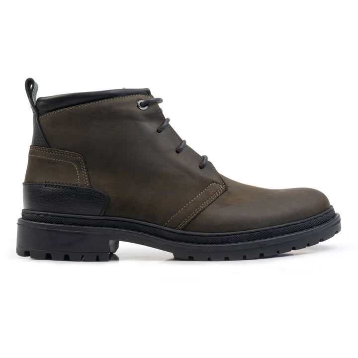 ARCHER ANKLE BOOT Fumo Wax Leather