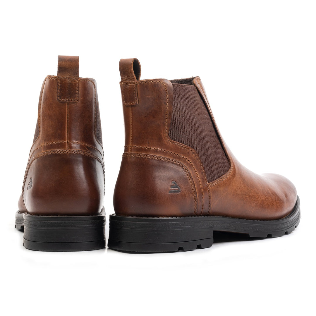 OLTEN CHELSEA BOOT Cognac Leather