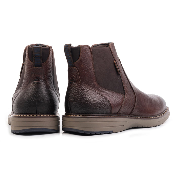 MEYRIN CHELSEA Dark Brown Leather