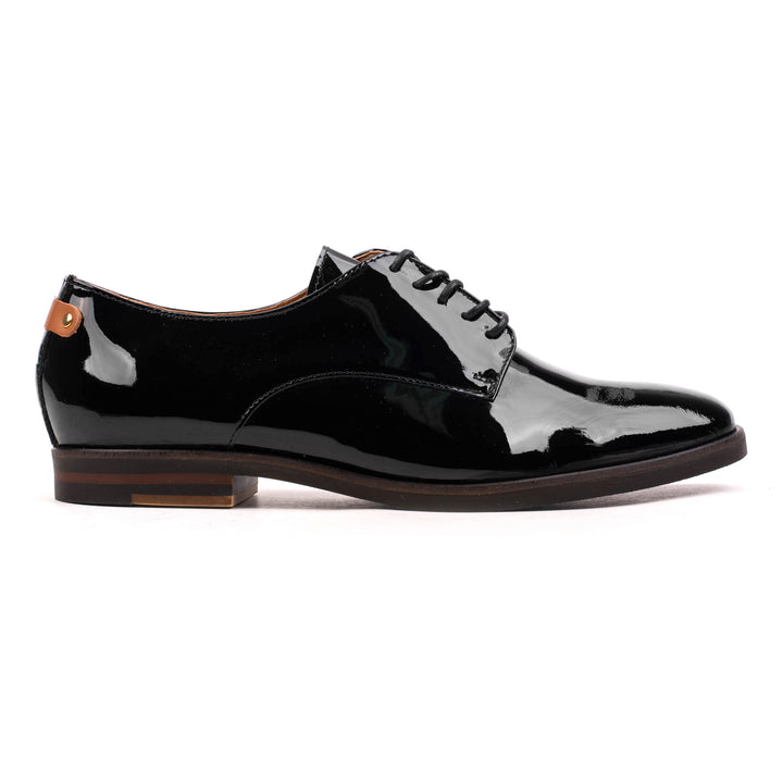 LIDIA OXFORT APL Black Leather Patent