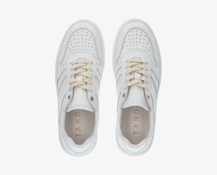 AUBREE SNEAKER White Leather