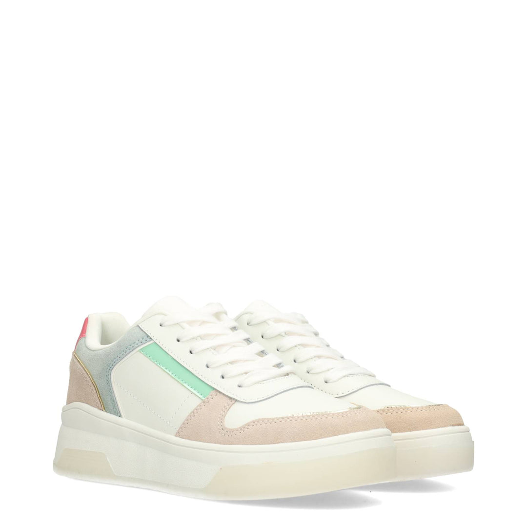 ELI SNEAKER White/Nude