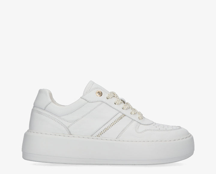 AUBREE SNEAKER White Leather