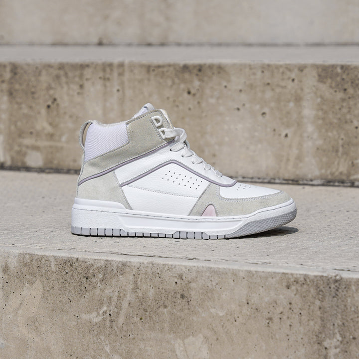 VIOLETTA MID SNEAKER White Leather