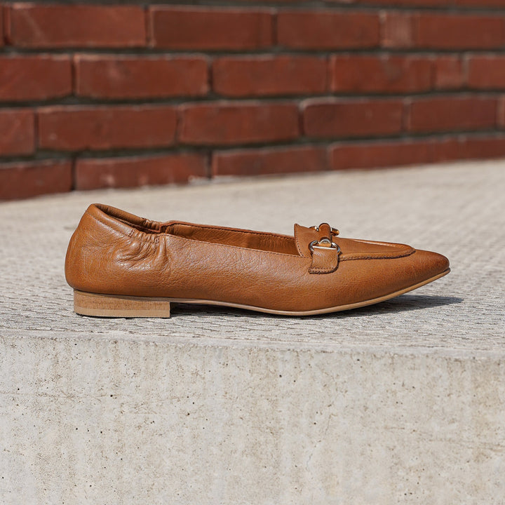 PILAR LOAFER Cognac Leather