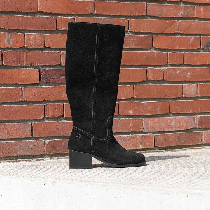 FREY HIGH BOOT Black Suede