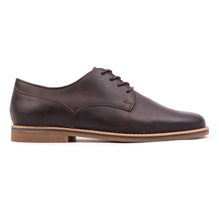 SPAZIO LACE UP Brown Leather