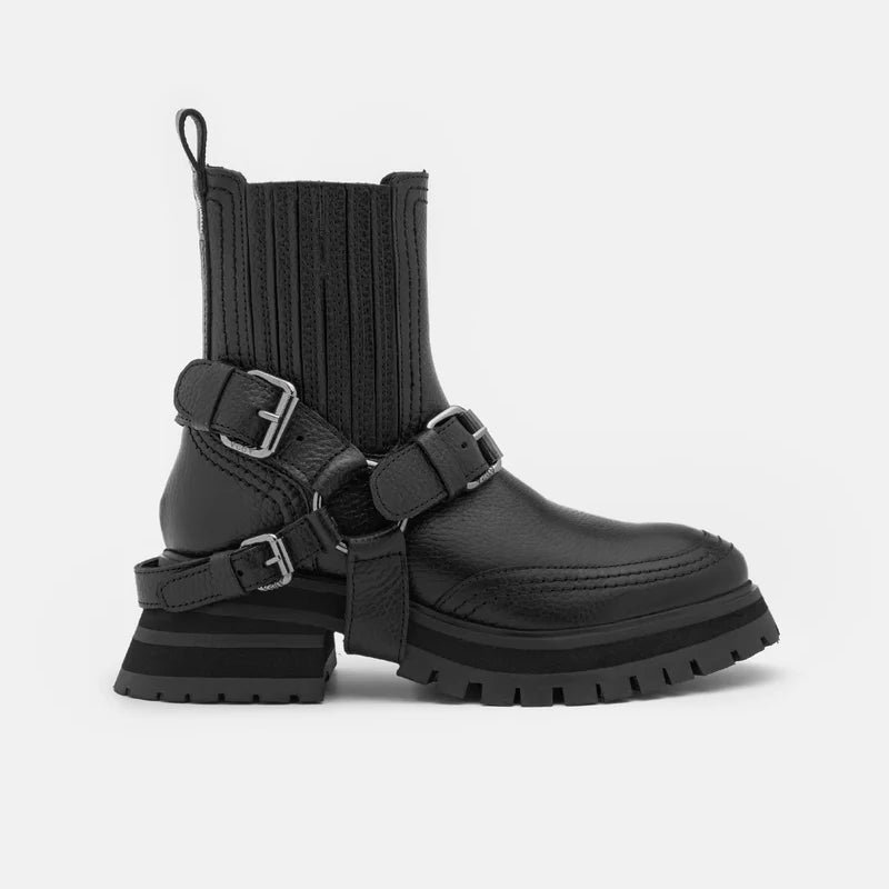 BRUCE CHELSEA BOOT Black Leather