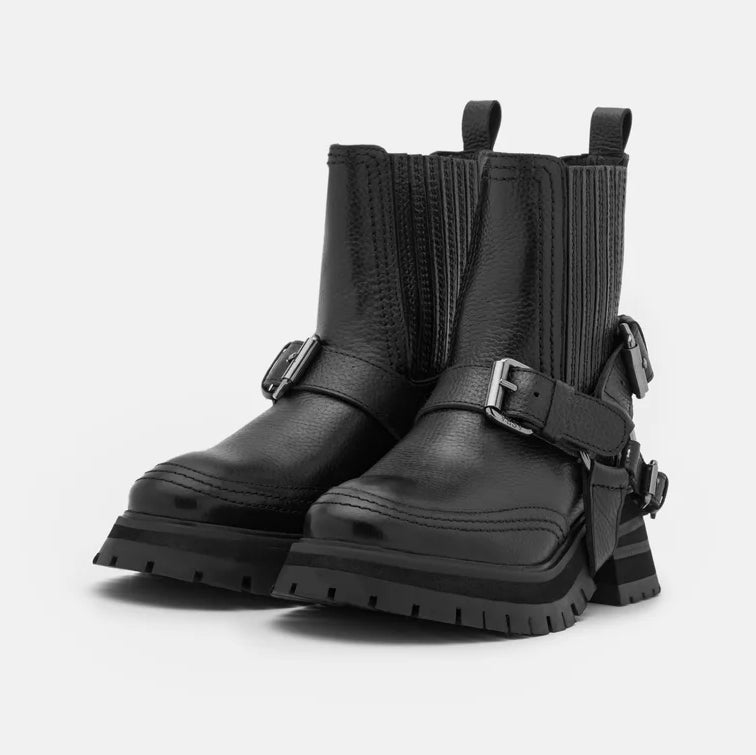 BRUCE CHELSEA BOOT Black Leather