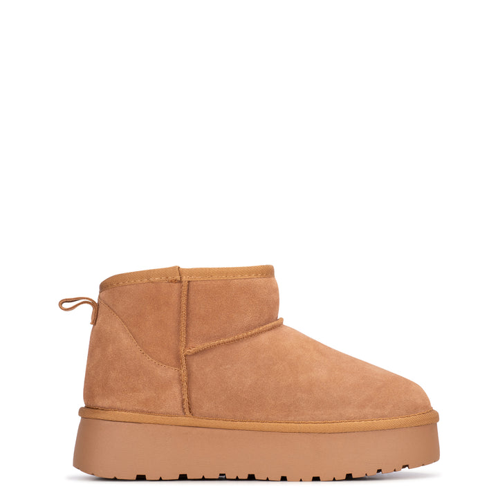 LIEN LOW BOOT Cognac Velour